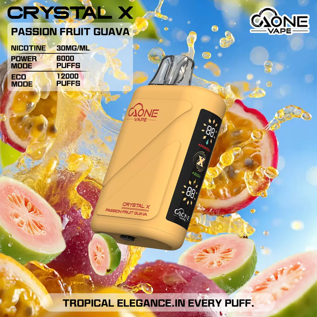 745a39fc3e7620321e93ee66a51b9c44 2 AONE Crystal X 水晶 2 代|16000 口大容量一次性電子煙