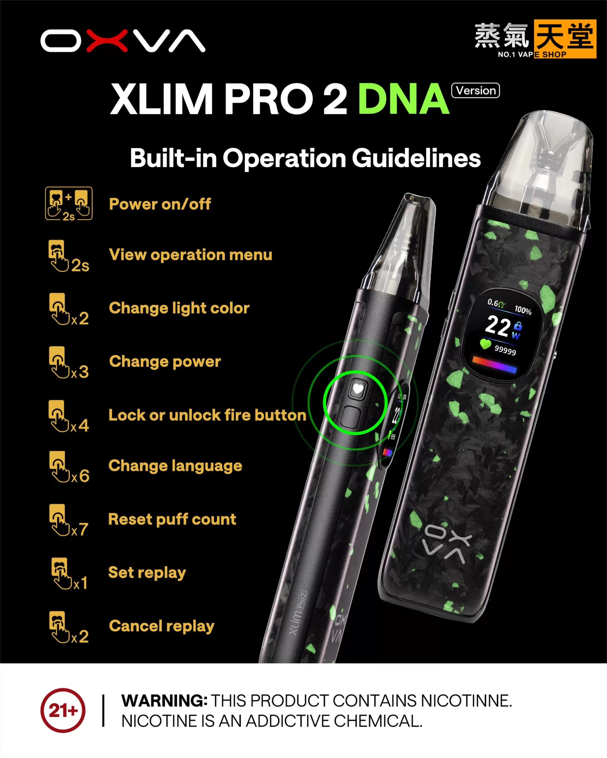 created by photogrid OXVA Xlim Pro 2 DNA 小蠻牛 – 全球首款 DNA 驅動 Pod 裝置